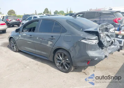 2025 Toyota Corolla Xse z USA, uszkodzony, nr VIN 5YFT4MCE9SP236137